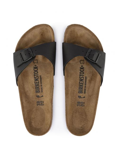 MADRID BIRKO FLOR Pantoffel-Sandale Schwarz - Schuhe Unisex