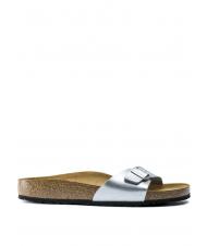 BIRKENSTOCK MADRID BIRKO FLOR Pantoffel-Sandale Silber- - Damenschuhe - 2