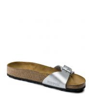 BIRKENSTOCK MADRID BIRKO FLOR Pantoffel-Sandale Silber- - Damenschuhe - 3