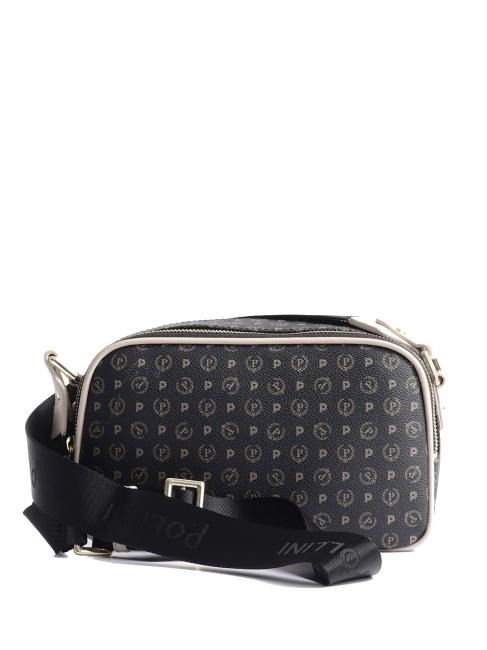 HERITAGE Kameratasche mit Schultergurt schwarz / elfenbein - Damentaschen