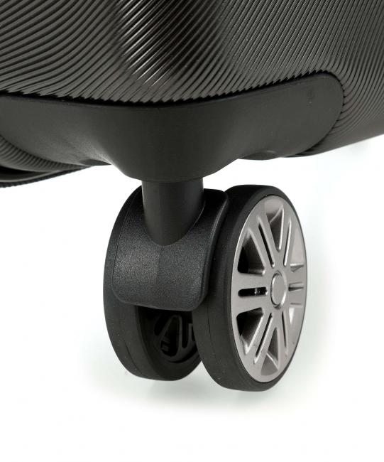 COMETE + Gro&szlig;er Trolley Schwarz - Harte Trolleys