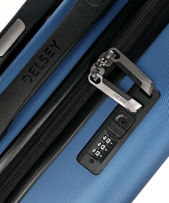 COMETE + Spinner Handgep&auml;ck Trolley Eisblau - Handgep&auml;ck