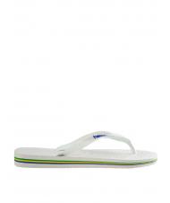 HAVAIANAS BRASIL LOGO Flip-Flops f&uuml;r Herren Wei&szlig; - Schuhe Unisex - 3