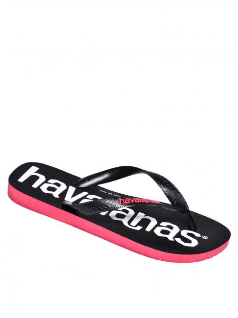 TOP LOGOMANIA 2 Flip Flops RUBINROT - Damenschuhe
