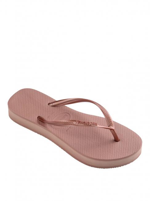 SLIM FLATFORM SLIM FLATFORM Damen-Flip-Flops KROKUS / ROSE - Damenschuhe