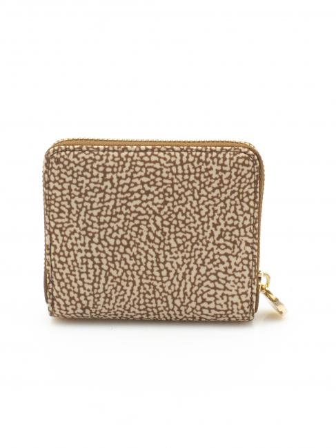 CLASSICA Geldbörse mit mittlerem Reißverschluss beiger Meer - Reisetaschen