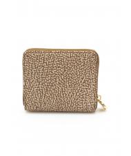 BORBONESE CLASSICA Geldbörse mit mittlerem Reißverschluss beiger Meer - Reisetaschen - 3