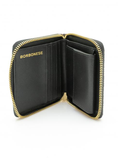 CLASSICA Geldbörse mit mittlerem Reißverschluss OP / NATUR / SCHWARZ - Reisetaschen