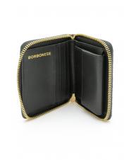 BORBONESE CLASSICA Geldbörse mit mittlerem Reißverschluss OP / NATUR / SCHWARZ - Reisetaschen - 2