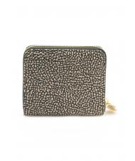 BORBONESE CLASSICA Geldbörse mit mittlerem Reißverschluss OP / NATUR / SCHWARZ - Reisetaschen - 3