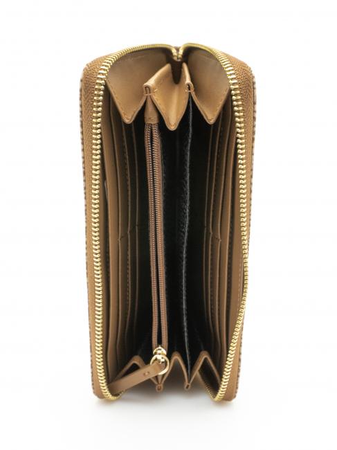 CLASSICA Brieftasche mit Rei&szlig;verschluss beiger Meer - Brieftaschen Damen