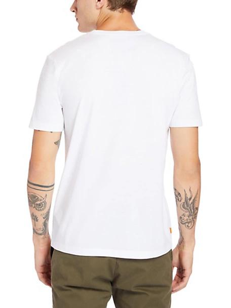 SS 3D EMBOSSED T-Shirt mit gepr&auml;gtem Logo Wei&szlig; - Herren-T-Shirts