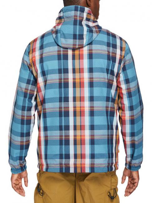 FIELD TRIP PLAID Wendejacke mit Kapuze adria / blau / yd - Herrenjacken