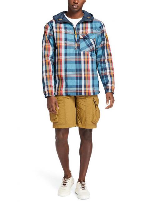 FIELD TRIP PLAID Wendejacke mit Kapuze adria / blau / yd - Herrenjacken