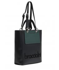 BRACCIALINI MY ONE Hand-/Schulter-Shopper Schwarz Gr&uuml;n - Damentaschen - 2