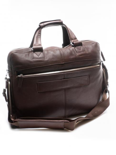 JAZZ Aktentasche aus Leder, 13 "PC-Halter MORO - Arbeitstaschen