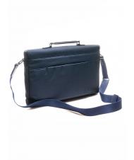 PIQUADRO CAMPIONARIO - KLOUT Aktentasche aus Leder und Stoff, 15,6-Zoll-PC-Halter - Arbeitstaschen