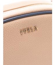 FURLA CARA Oasi Mini-Schultertasche Mondstein + blau d - Damentaschen - 3
