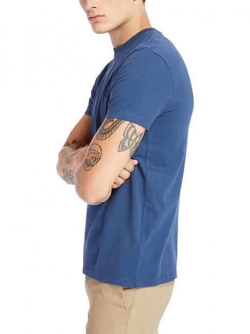 SS DUNRIVER CREW Baumwoll t-shirt dunkler Jeansstoff - Herren-T-Shirts