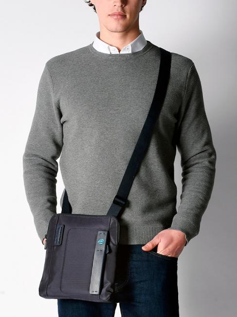 Bürste P16-Linie CHEVRON BLAU - Umhängetaschen Herren