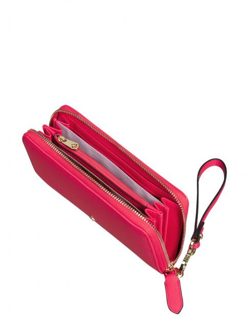 WAVY Geldb&ouml;rse mit Manschette Himbeerrose - Brieftaschen Damen