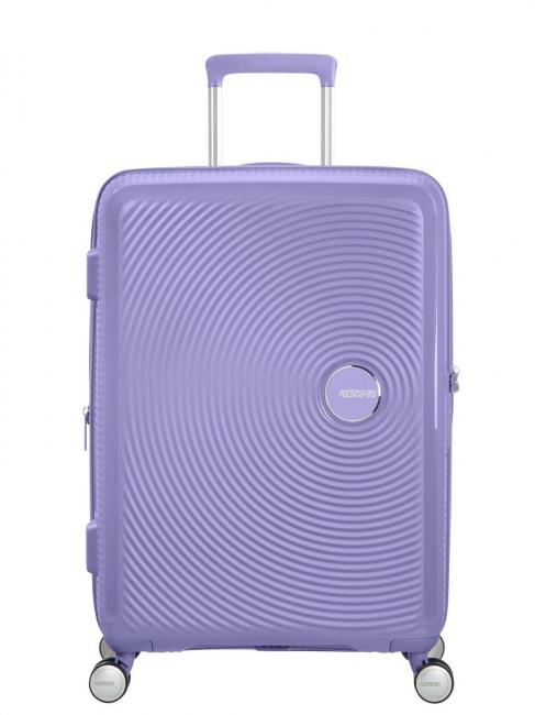 SOUNDBOX SPINNER Mittlerer Trolley, erweiterbar Lavendel - Harte Trolleys