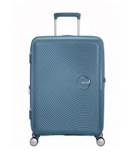 AMERICAN TOURISTER SOUNDBOX SPINNER Mittlerer Trolley, erweiterbar steinblau - Harte Trolleys - 3