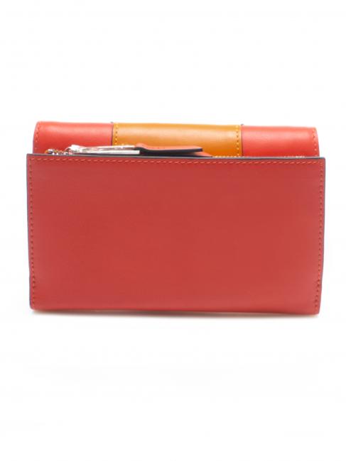 MUSE Ledergeldb&ouml;rse Orange - Brieftaschen Damen
