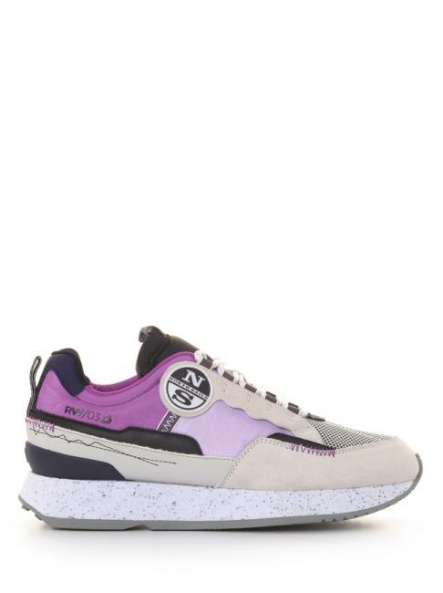 RW-03 ECLIPSE Sneaker violett / schwarz - Damenschuhe