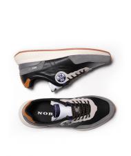NORTH SAILS RW-02 Sneaker aus Leder schwarzgrau - Herrenschuhe - 3