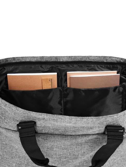 RE-GENERATION Wochenendtasche mit Schultergurt Grau - Reisetaschen