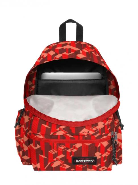 PADDED ZIPPL'R + Rucksack Pixel rot - Rucks&auml;cke f&uuml;r Schule &amp; Freizeit