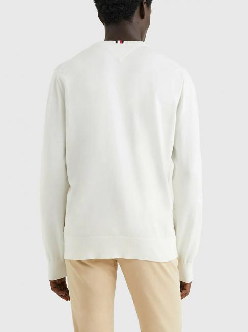 1985 CREW Sweatshirt aus Baumwollmischung Elfenbein - Herrenpullover