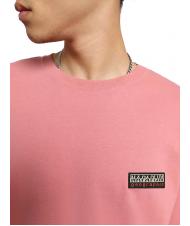 NAPAPIJRI S-PATCH Lang&auml;rmliges Baumwollhemd rosa lulu - Herrenpullover - 3