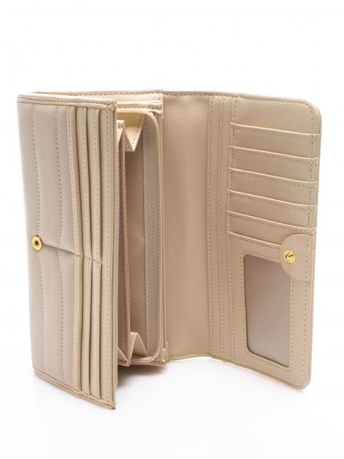 TUA ICONS Gro&szlig;es kontinentales Portemonnaie BEIGE - Brieftaschen Damen