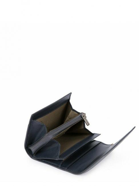 URBAN Ledergeldb&ouml;rse Blau - Brieftaschen Herren