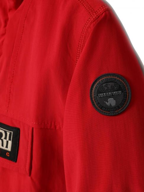 k rainforest op giacca Jacket with zip and hood roter Tango - Kinder Jacken