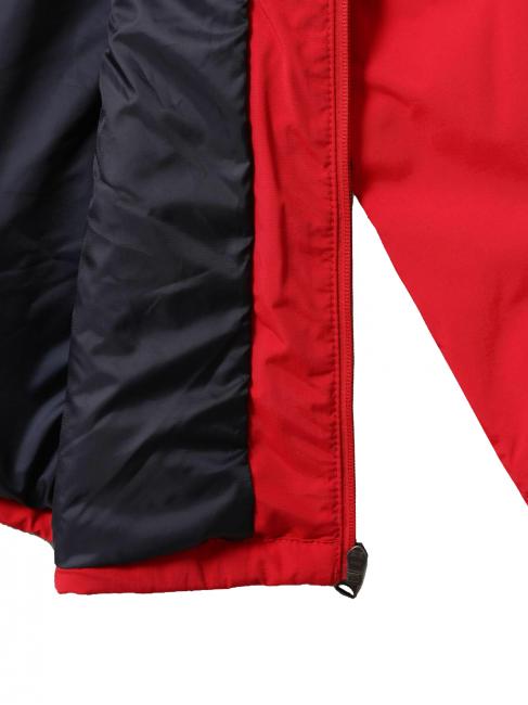 k rainforest op giacca Jacket with zip and hood roter Tango - Kinder Jacken