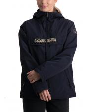 NAPAPIJRI k rainforest op giacca Jacket with zip and hood blu marine - Kinder Jacken - 2