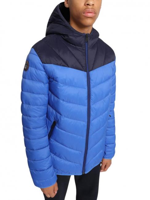 k aerons h 1 giacca Hooded jacket blau blendend - Kinder Jacken