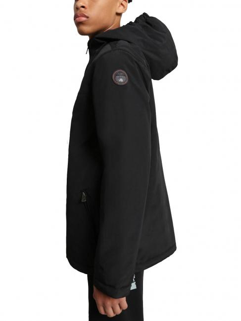 k rainforest op giacca Jacket with zip and hood schwarz 041 - Kinder Jacken