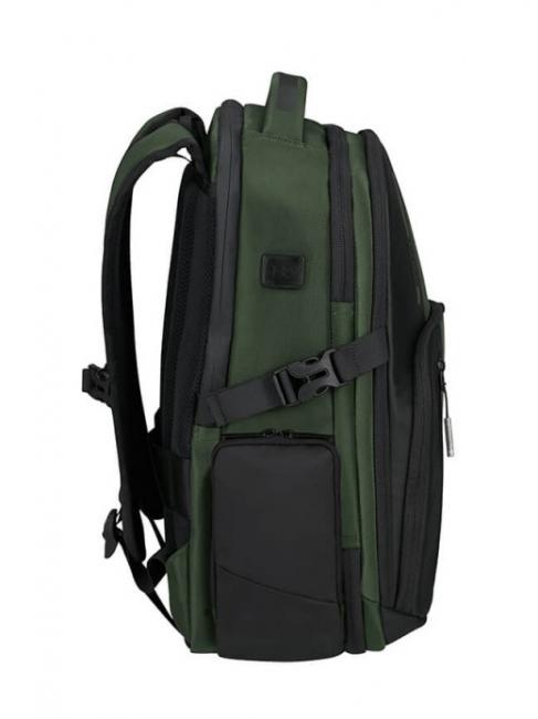 BIZ2GO Tagesausflugsrucksack, 15,6 "PC-Halterung Erde gr&uuml;n - PC-Rucks&auml;cke
