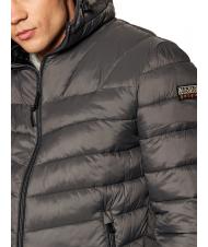 NAPAPIJRI AERONS H 2 Daunenjacke mit Kapuze dunkelgrauer Feststoff - Daunenjacken f&uuml;r Herren - 3