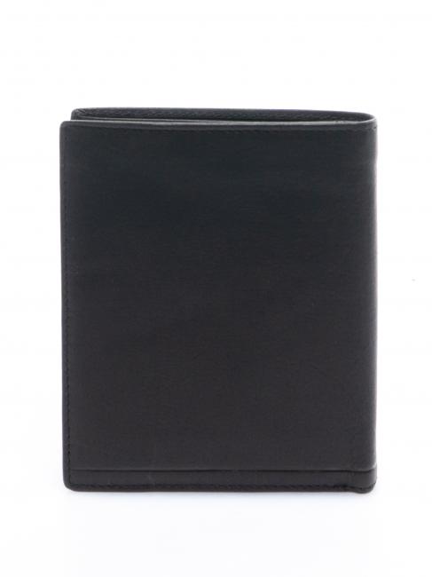 TEXAS Vertikale Geldb&ouml;rse aus Leder SCHWARZ - Brieftaschen Herren