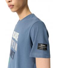 ECOALF MINALF T-Shirt aus recycelter Baumwolle Meerblau - Herren-T-Shirts - 3