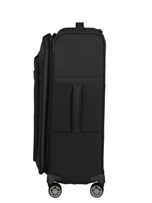 AIREA Trolley mittlerer Größe, erweiterbar SCHWARZ - Halbharte Trolleys