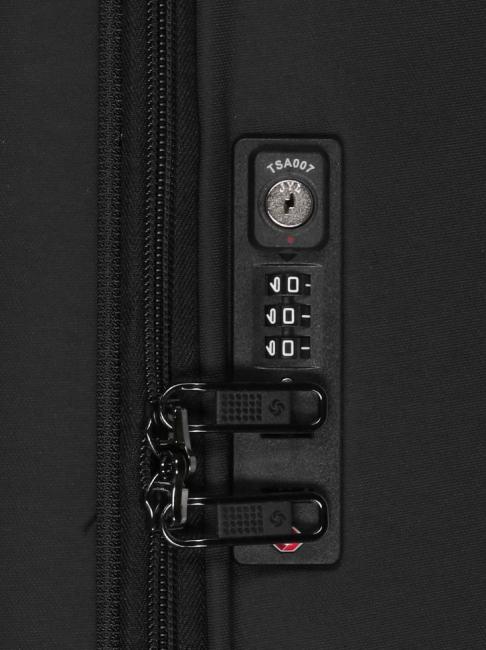 AIREA Trolley mittlerer Größe, erweiterbar SCHWARZ - Halbharte Trolleys