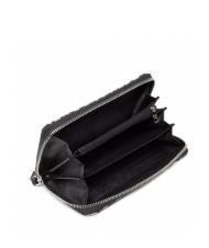 ARMANI EXCHANGE MAXI LOGO Gro&szlig;es Portemonnaie mit Rei&szlig;verschluss und Manschette - Brieftaschen Damen