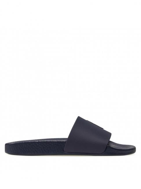 POLO SLIDE Hausschuhe marineblau / rot pp - Herrenschuhe