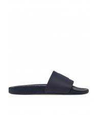 RALPH LAUREN POLO SLIDE Hausschuhe marineblau / rot pp - Herrenschuhe - 3